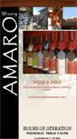 Mobile Screenshot of amarowinerynm.com